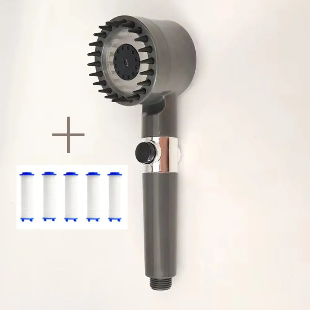 Shower Filter Four Modes Bathroom Accessories Head Massage Showerhead Replete for Shower Heads Knobs Showers Parts Fixture Home