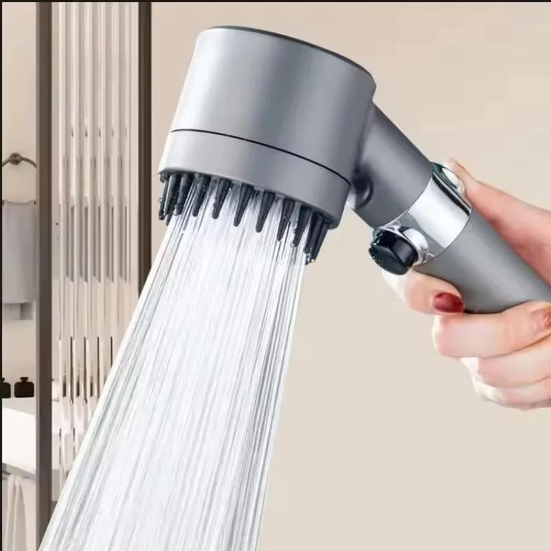 Shower Filter Four Modes Bathroom Accessories Head Massage Showerhead Replete for Shower Heads Knobs Showers Parts Fixture Home